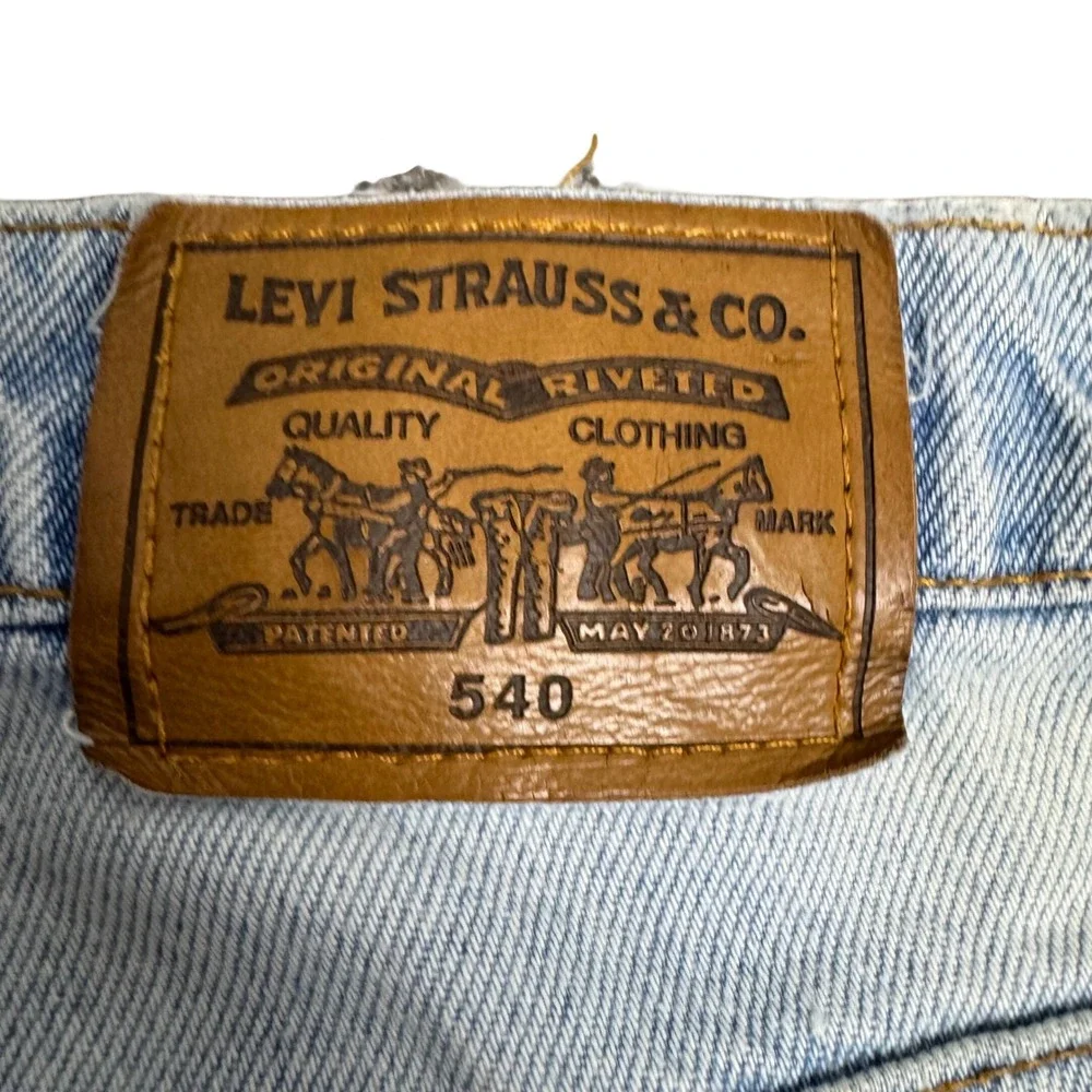 Levi Strauss Signature Mens‎ Relaxed Fit 540 Jeans W42 L34 Made In USA